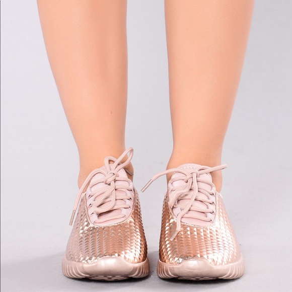 Classy Sassy Sneaker - Rose Gold - Picture 3 of 6